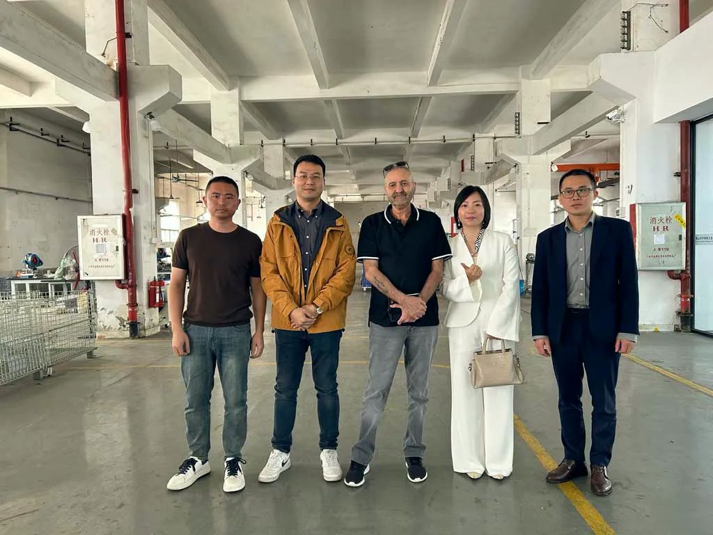 On site with factory partners