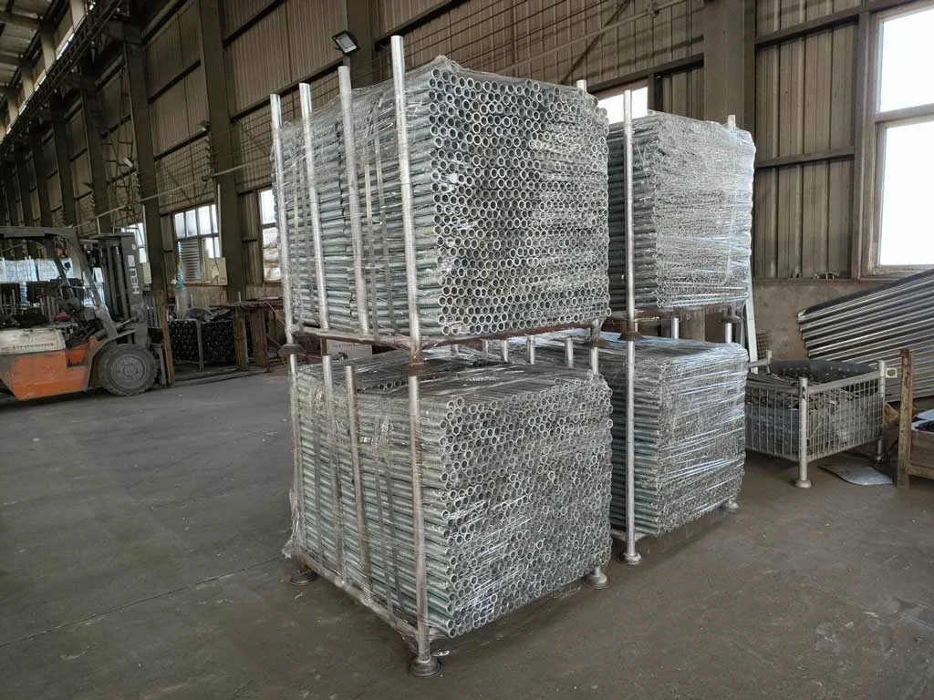 Goods staged for shipment